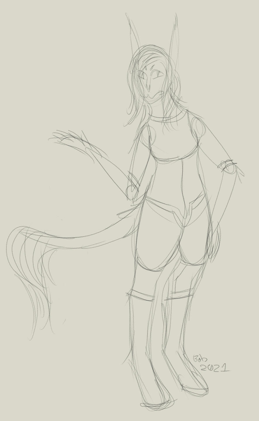 messy sketch example